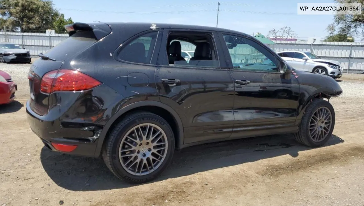 WP1AA2A27CLA01564 2012 Porsche Cayenne