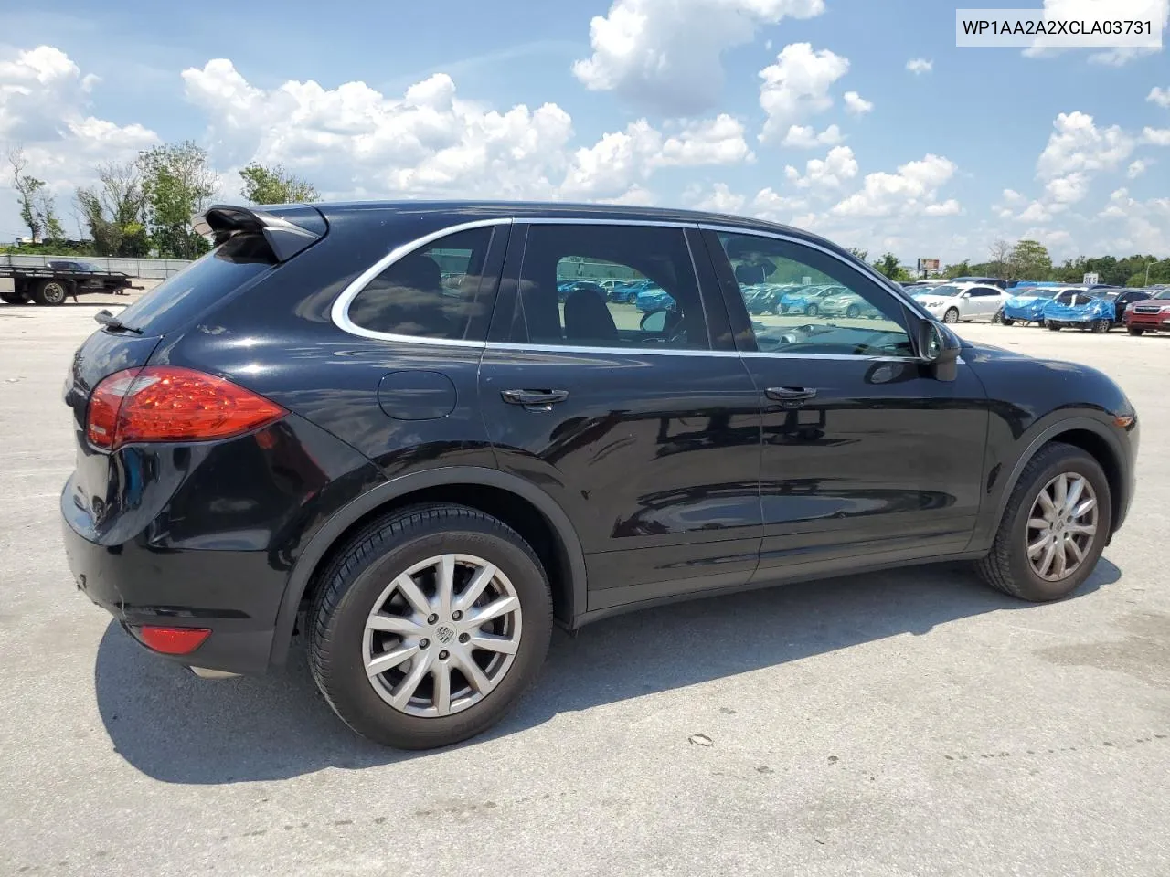 2012 Porsche Cayenne VIN: WP1AA2A2XCLA03731 Lot: 61860664