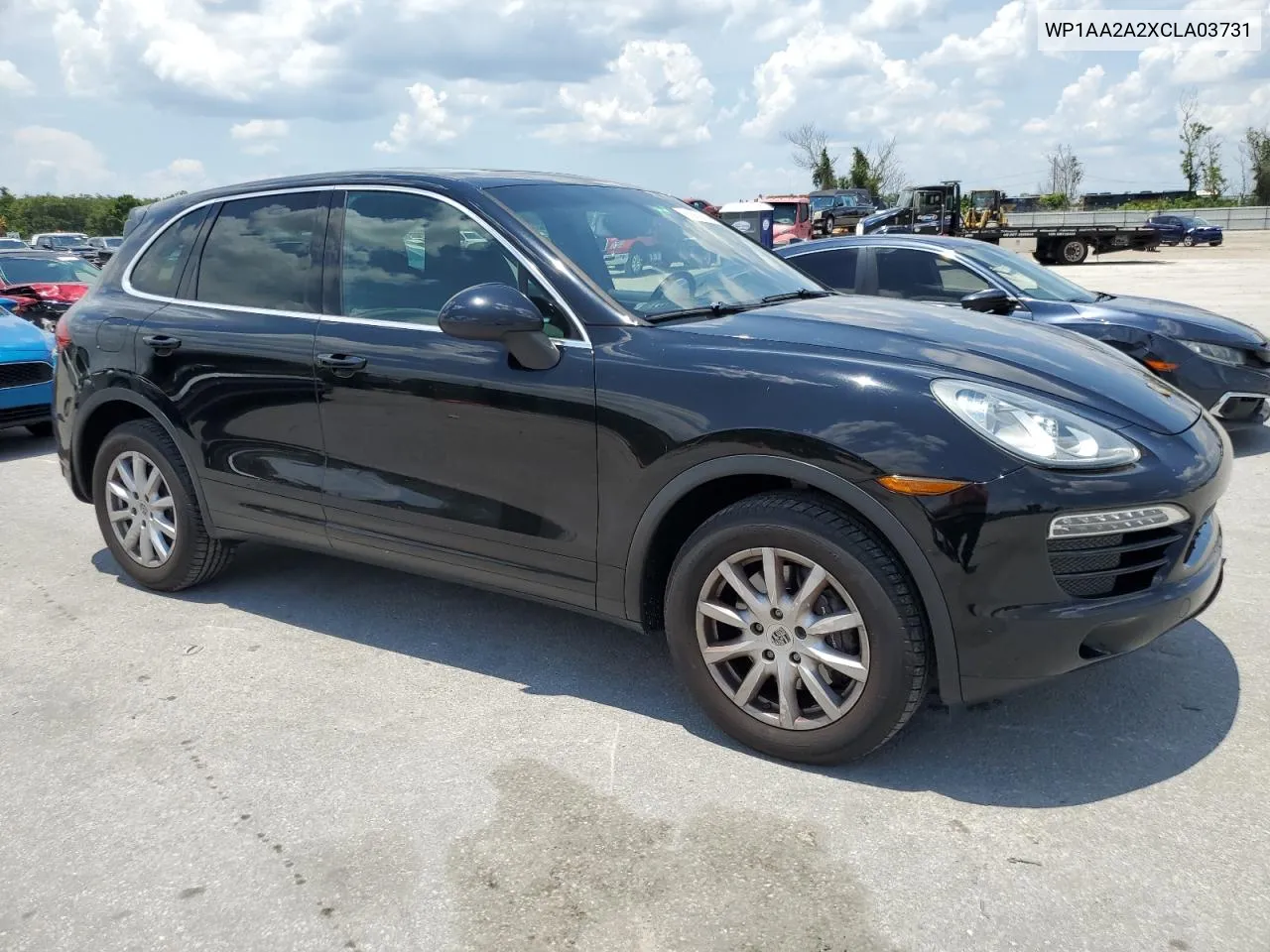 2012 Porsche Cayenne VIN: WP1AA2A2XCLA03731 Lot: 61860664