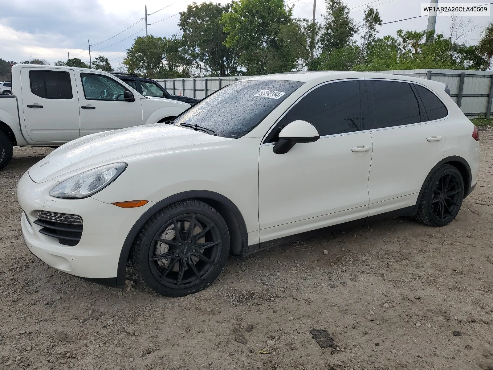 2012 Porsche Cayenne S VIN: WP1AB2A20CLA40509 Lot: 67608194