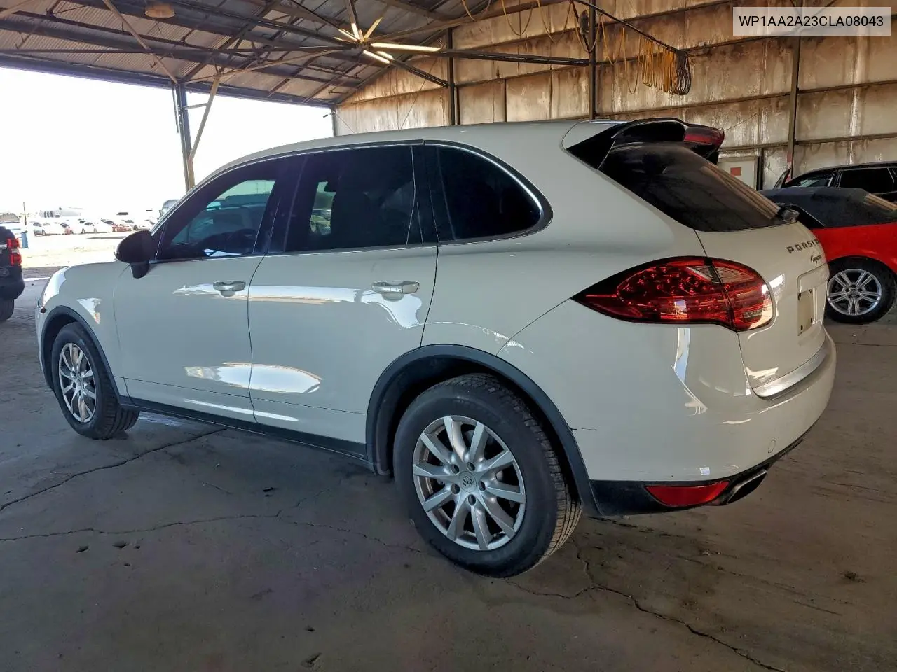 WP1AA2A23CLA08043 2012 Porsche Cayenne