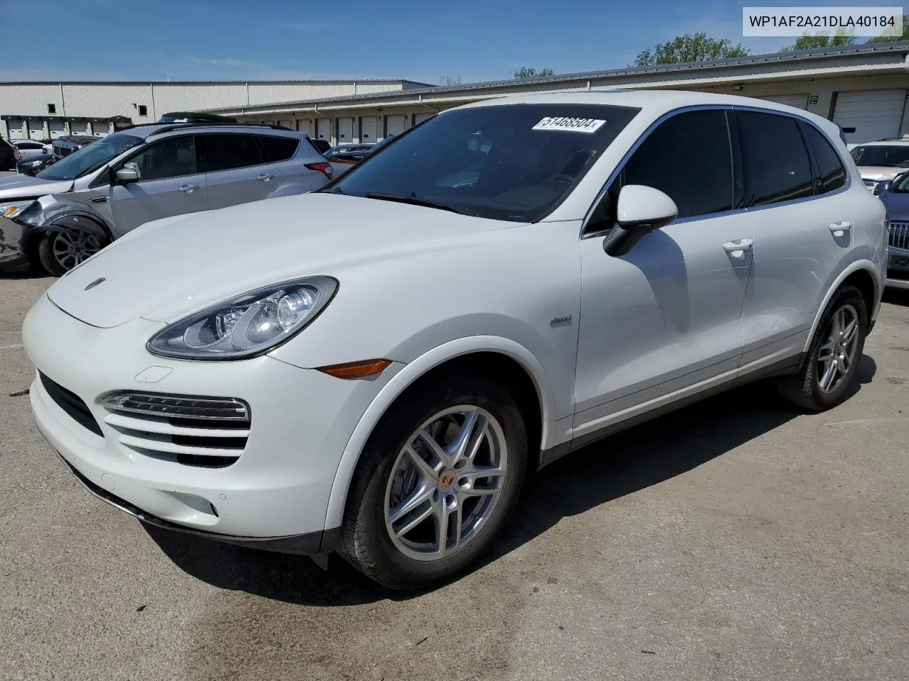 2013 Porsche Cayenne VIN: WP1AF2A21DLA40184 Lot: 51468504