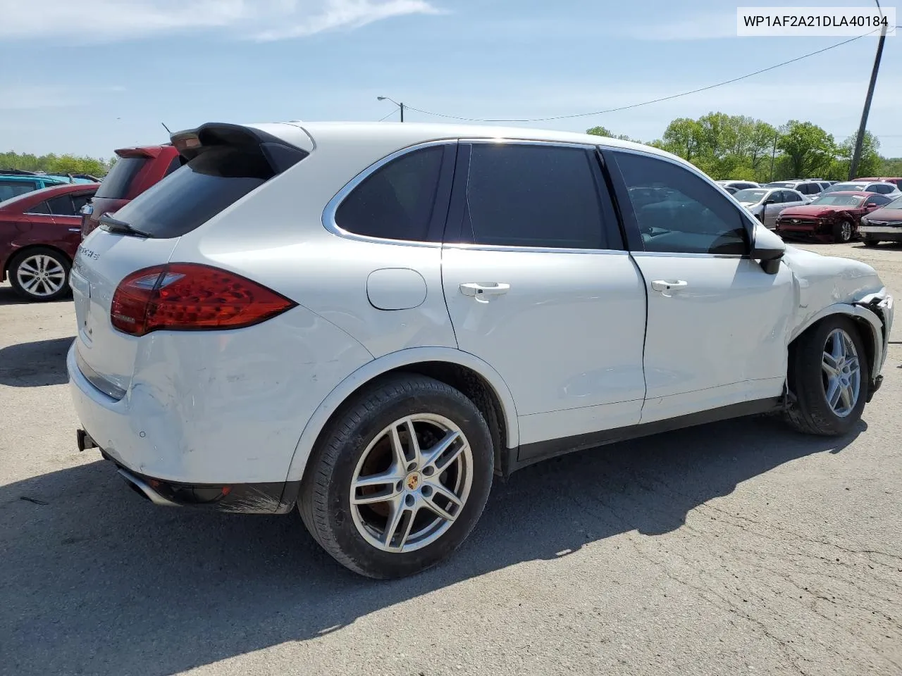 2013 Porsche Cayenne VIN: WP1AF2A21DLA40184 Lot: 51468504