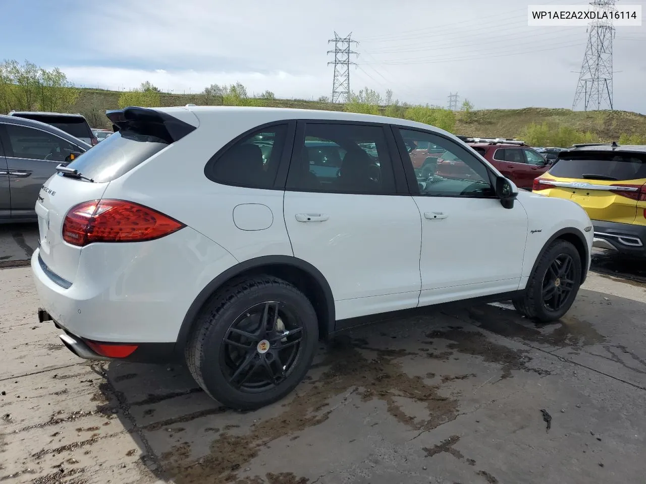 2013 Porsche Cayenne S Hybrid VIN: WP1AE2A2XDLA16114 Lot: 53770704