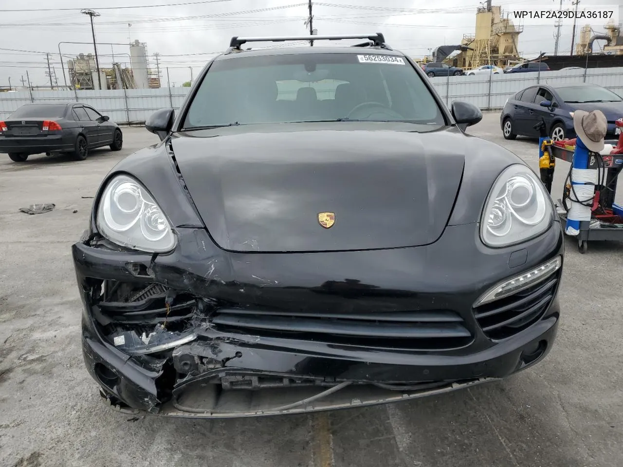 2013 Porsche Cayenne VIN: WP1AF2A29DLA36187 Lot: 56253034