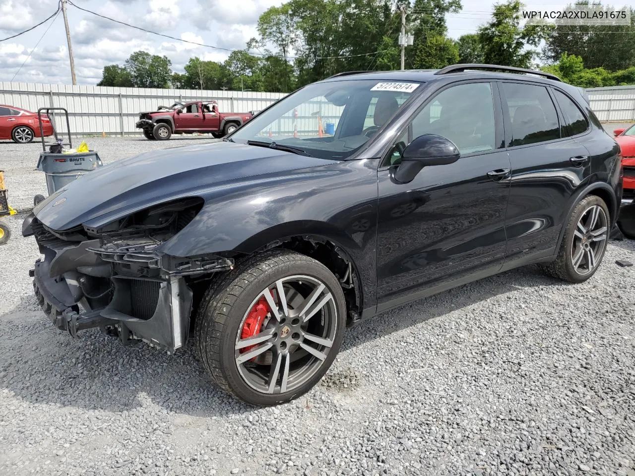 2013 Porsche Cayenne Turbo VIN: WP1AC2A2XDLA91675 Lot: 57274574