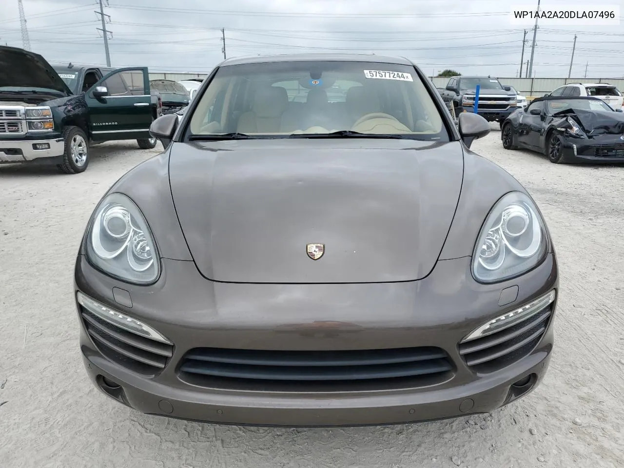 2013 Porsche Cayenne VIN: WP1AA2A20DLA07496 Lot: 57577244