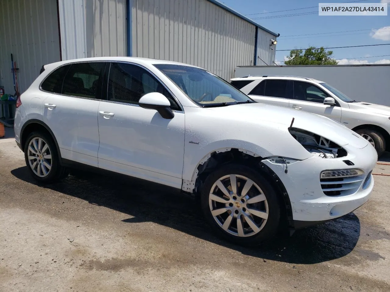 2013 Porsche Cayenne VIN: WP1AF2A27DLA43414 Lot: 58314084