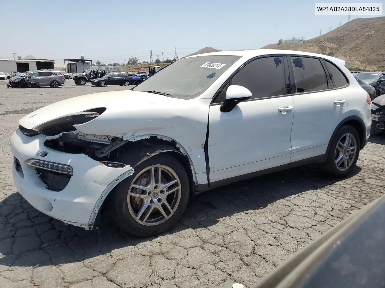 2013 Porsche Cayenne S VIN: WP1AB2A28DLA84825 Lot: 59620214