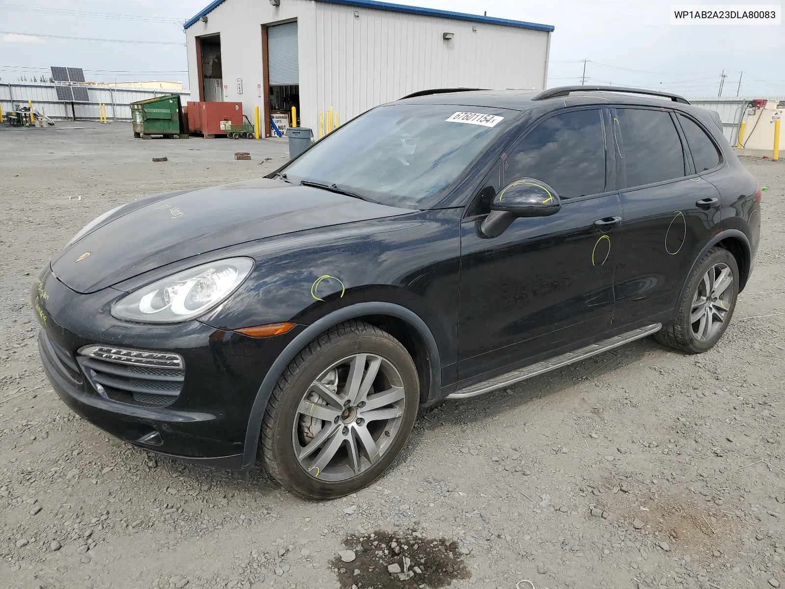 2013 Porsche Cayenne S VIN: WP1AB2A23DLA80083 Lot: 67601154