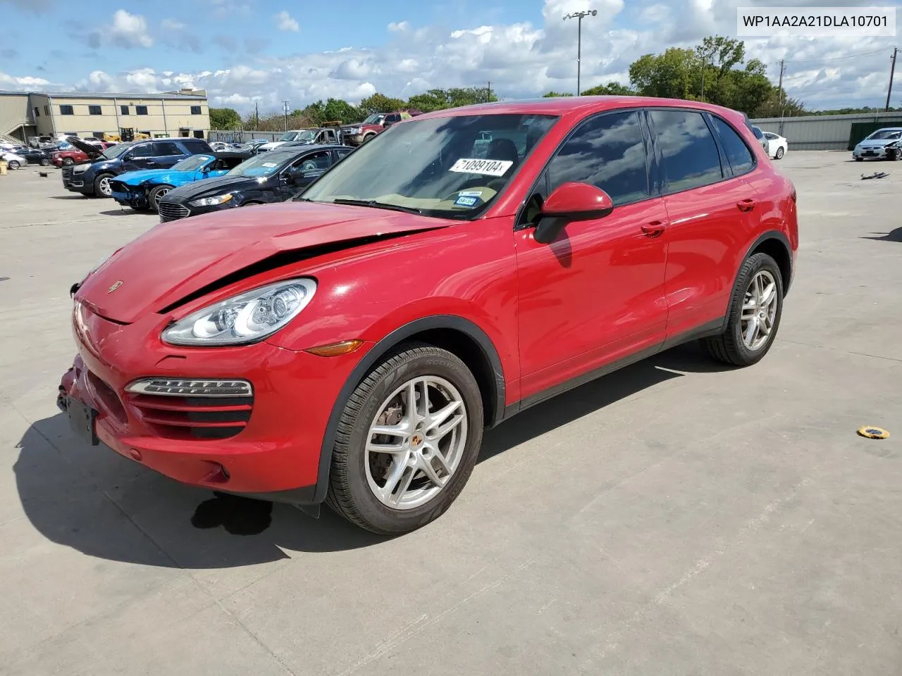 2013 Porsche Cayenne VIN: WP1AA2A21DLA10701 Lot: 71099104