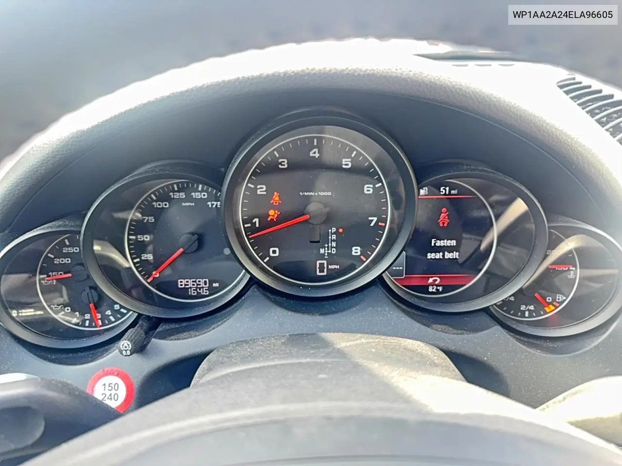 WP1AA2A24ELA96605 2014 Porsche Cayenne