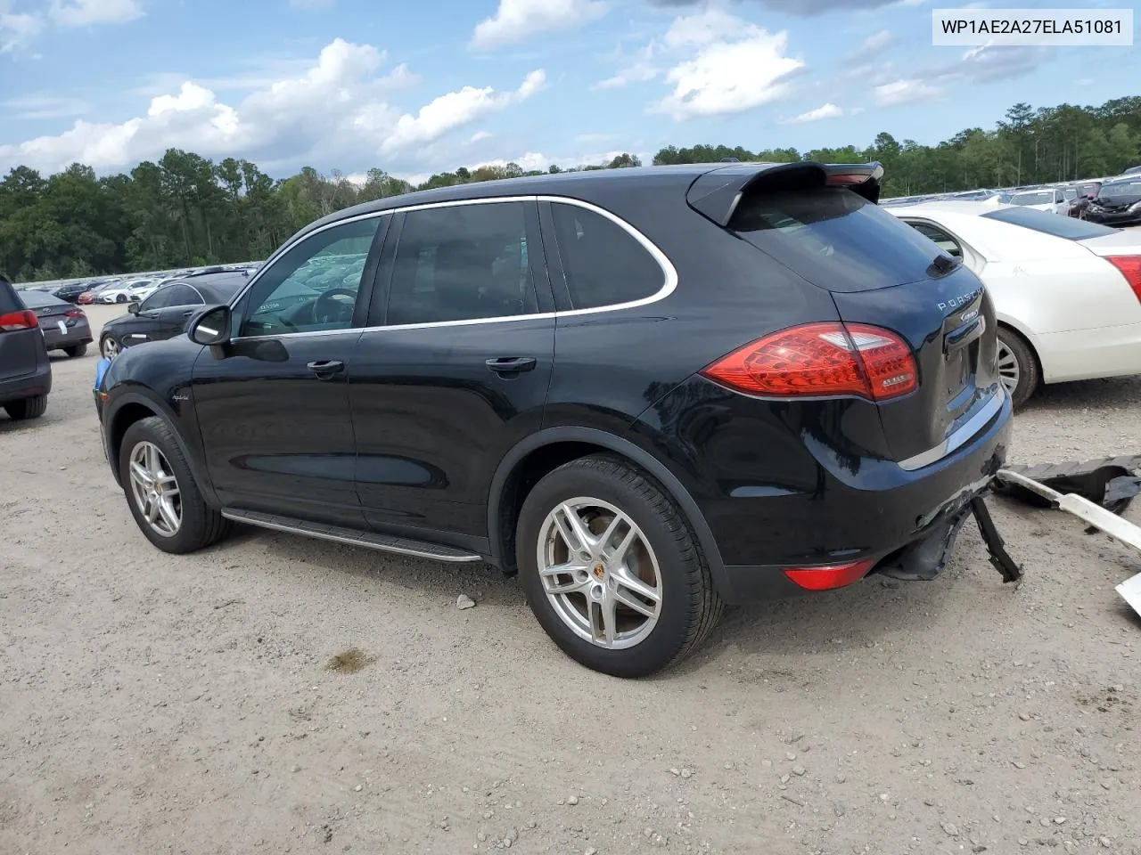 2014 Porsche Cayenne S Hybrid VIN: WP1AE2A27ELA51081 Lot: 53735124