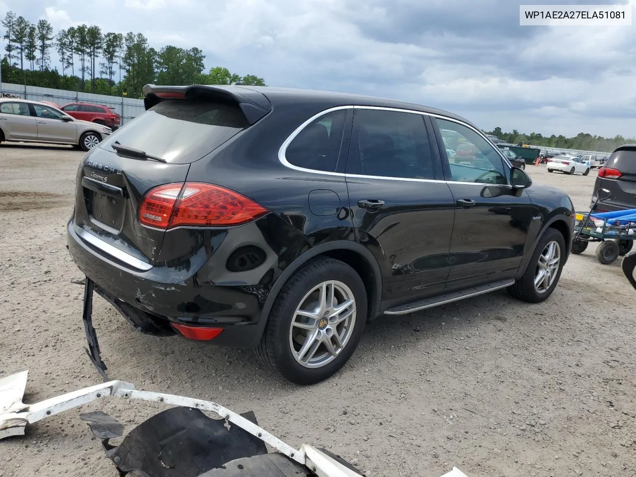 2014 Porsche Cayenne S Hybrid VIN: WP1AE2A27ELA51081 Lot: 53735124