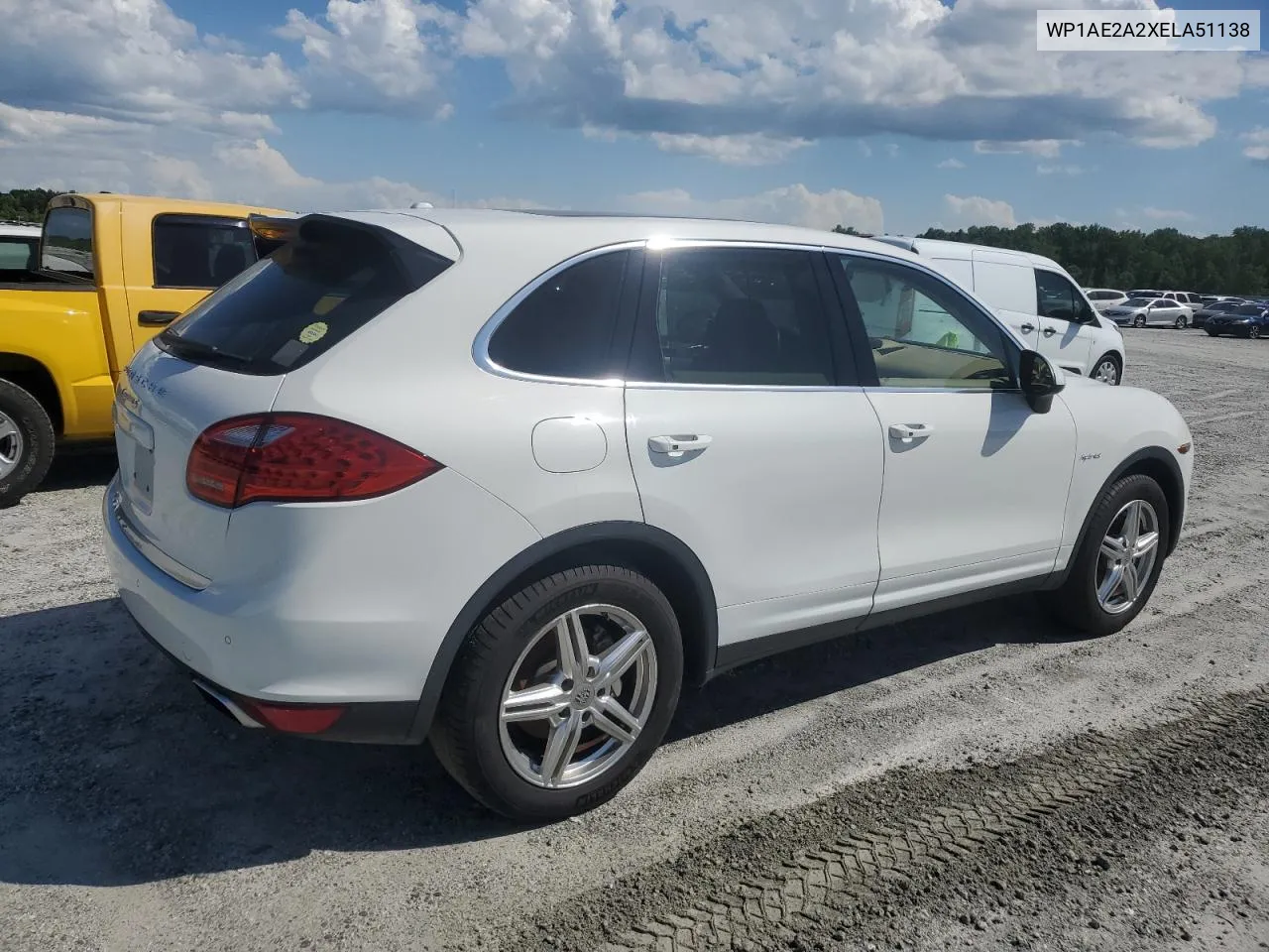 2014 Porsche Cayenne S Hybrid VIN: WP1AE2A2XELA51138 Lot: 54610984