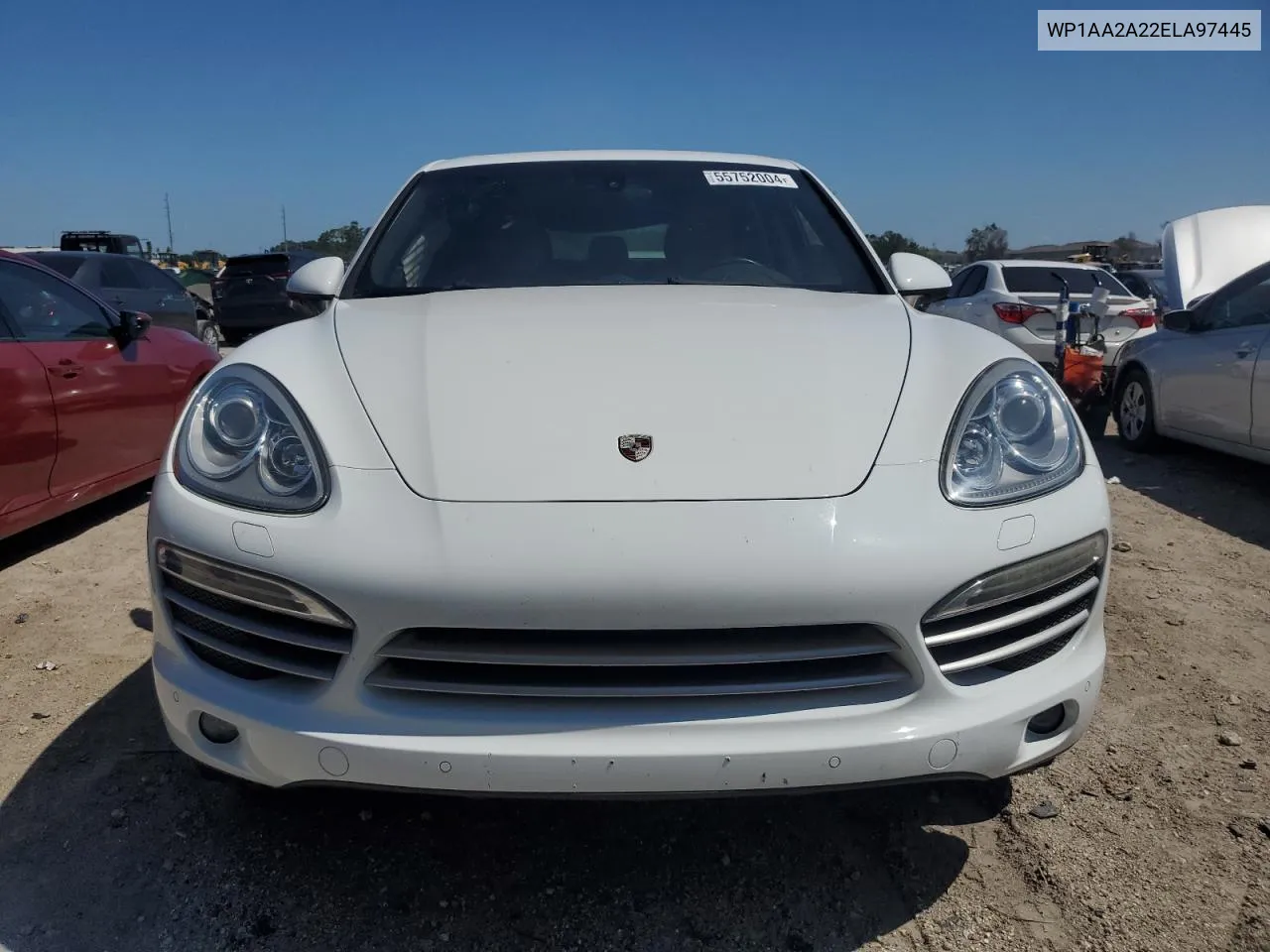 2014 Porsche Cayenne VIN: WP1AA2A22ELA97445 Lot: 55752004