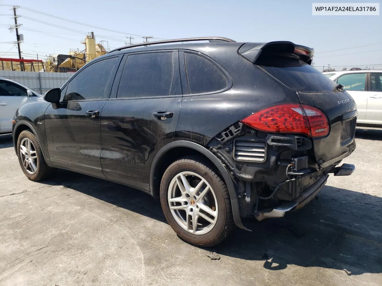 2014 Porsche Cayenne VIN: WP1AF2A24ELA31786 Lot: 58843374