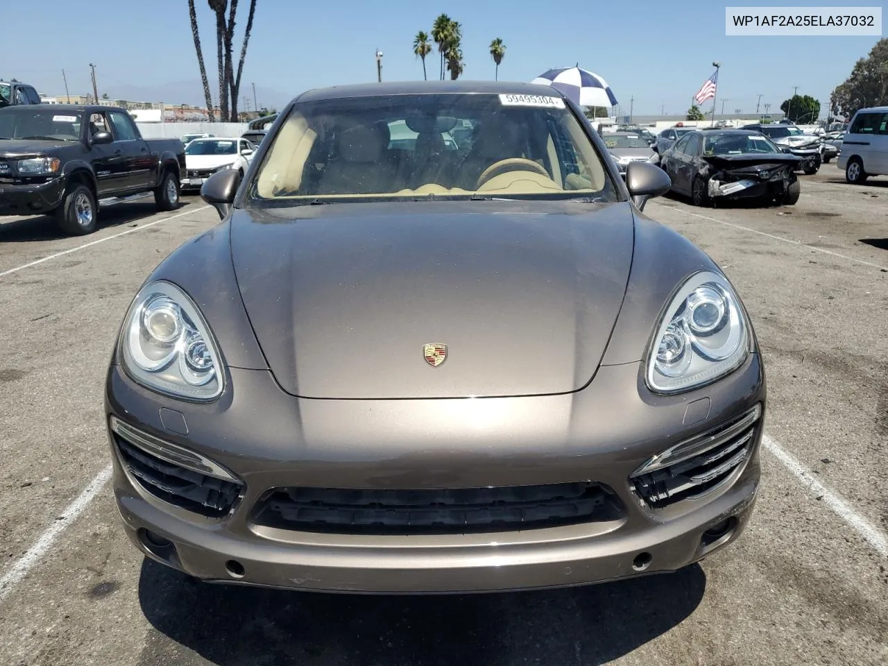 2014 Porsche Cayenne VIN: WP1AF2A25ELA37032 Lot: 59495304