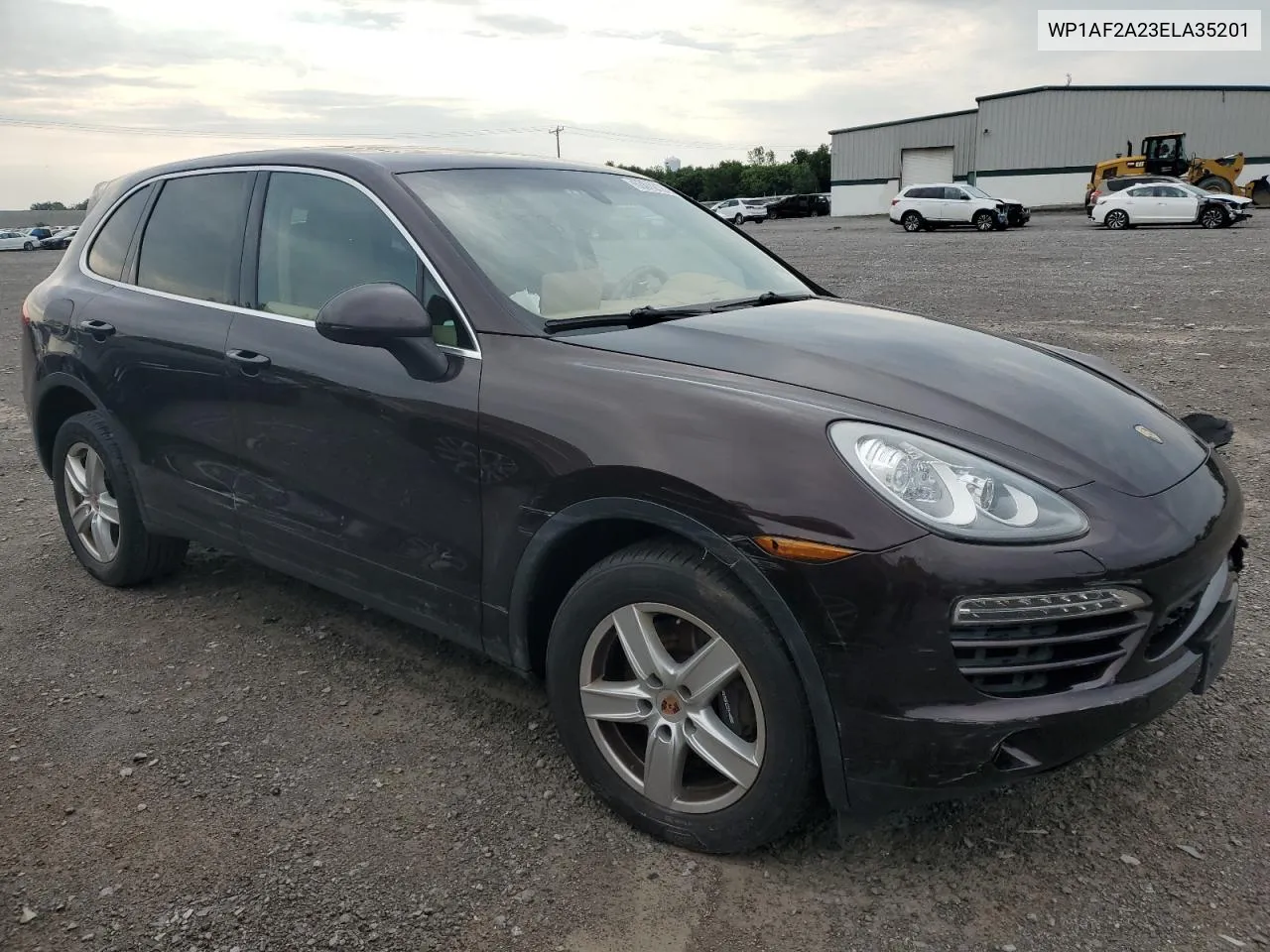 2014 Porsche Cayenne VIN: WP1AF2A23ELA35201 Lot: 63012104