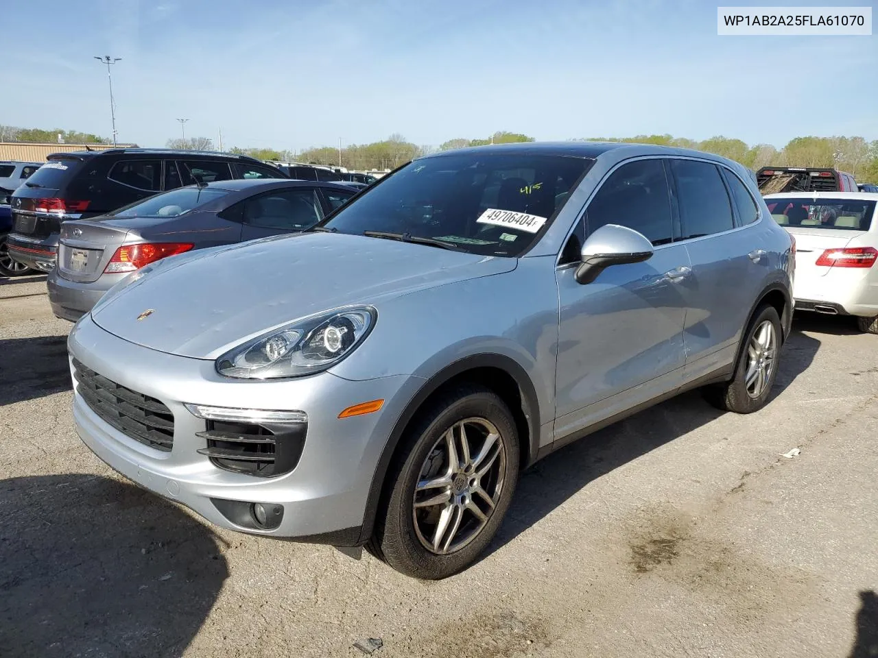 2015 Porsche Cayenne S VIN: WP1AB2A25FLA61070 Lot: 49706404