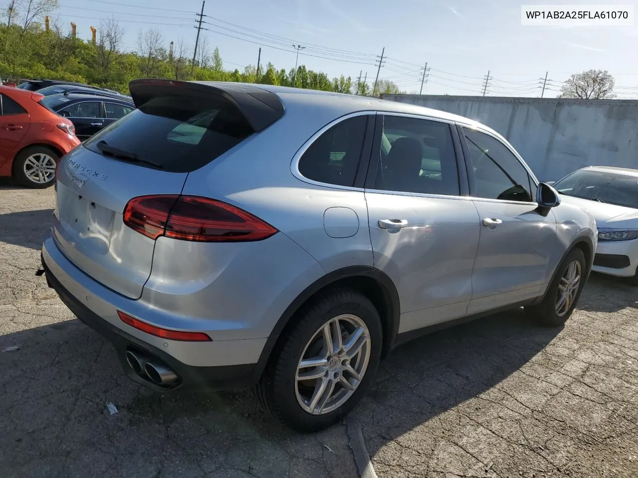 2015 Porsche Cayenne S VIN: WP1AB2A25FLA61070 Lot: 49706404