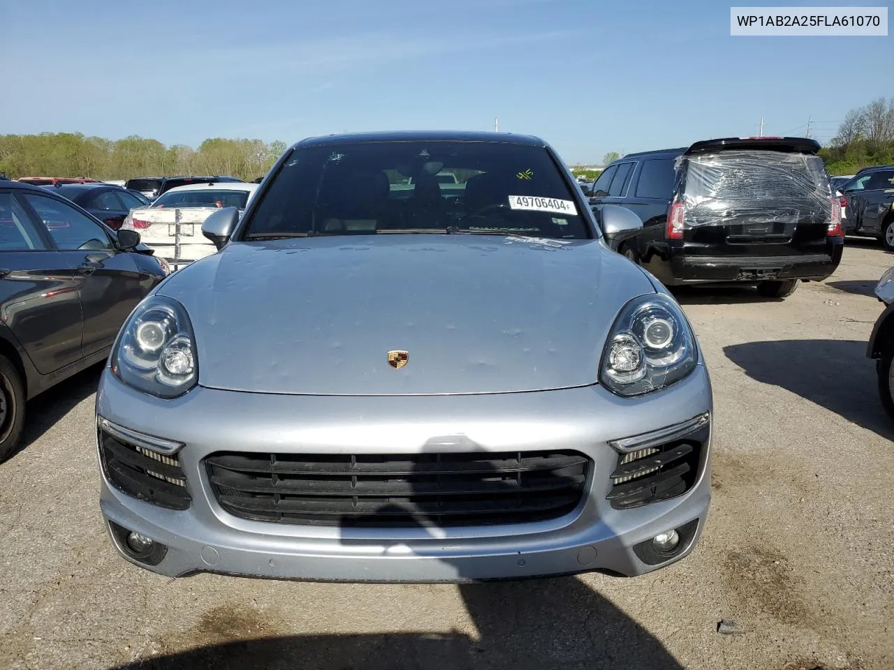 2015 Porsche Cayenne S VIN: WP1AB2A25FLA61070 Lot: 49706404