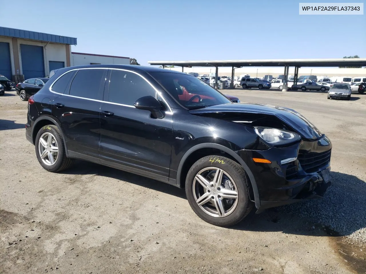 2015 Porsche Cayenne VIN: WP1AF2A29FLA37343 Lot: 54003694