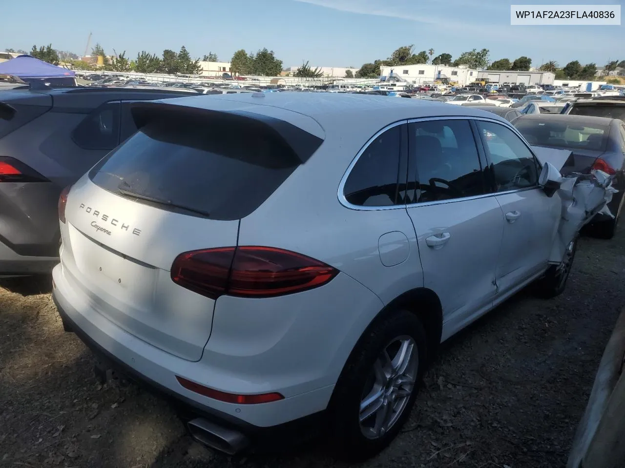 2015 Porsche Cayenne VIN: WP1AF2A23FLA40836 Lot: 56155404