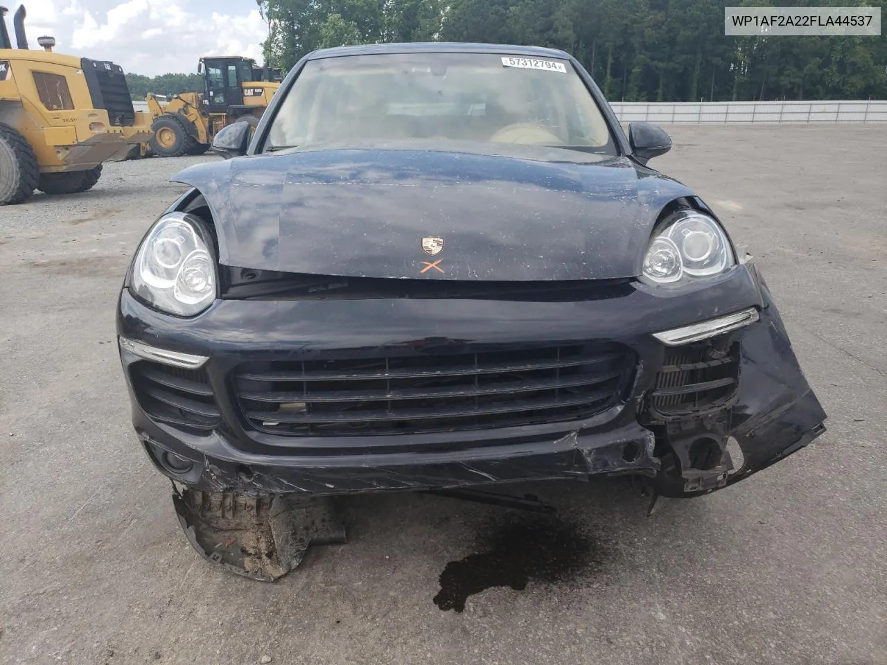 2015 Porsche Cayenne VIN: WP1AF2A22FLA44537 Lot: 57312794