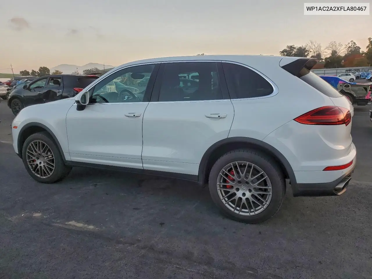 WP1AC2A2XFLA80467 2015 Porsche Cayenne Turbo