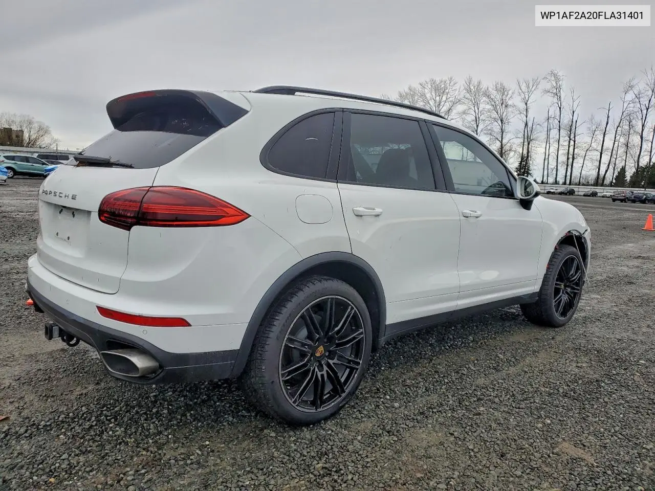 WP1AF2A20FLA31401 2015 Porsche Cayenne