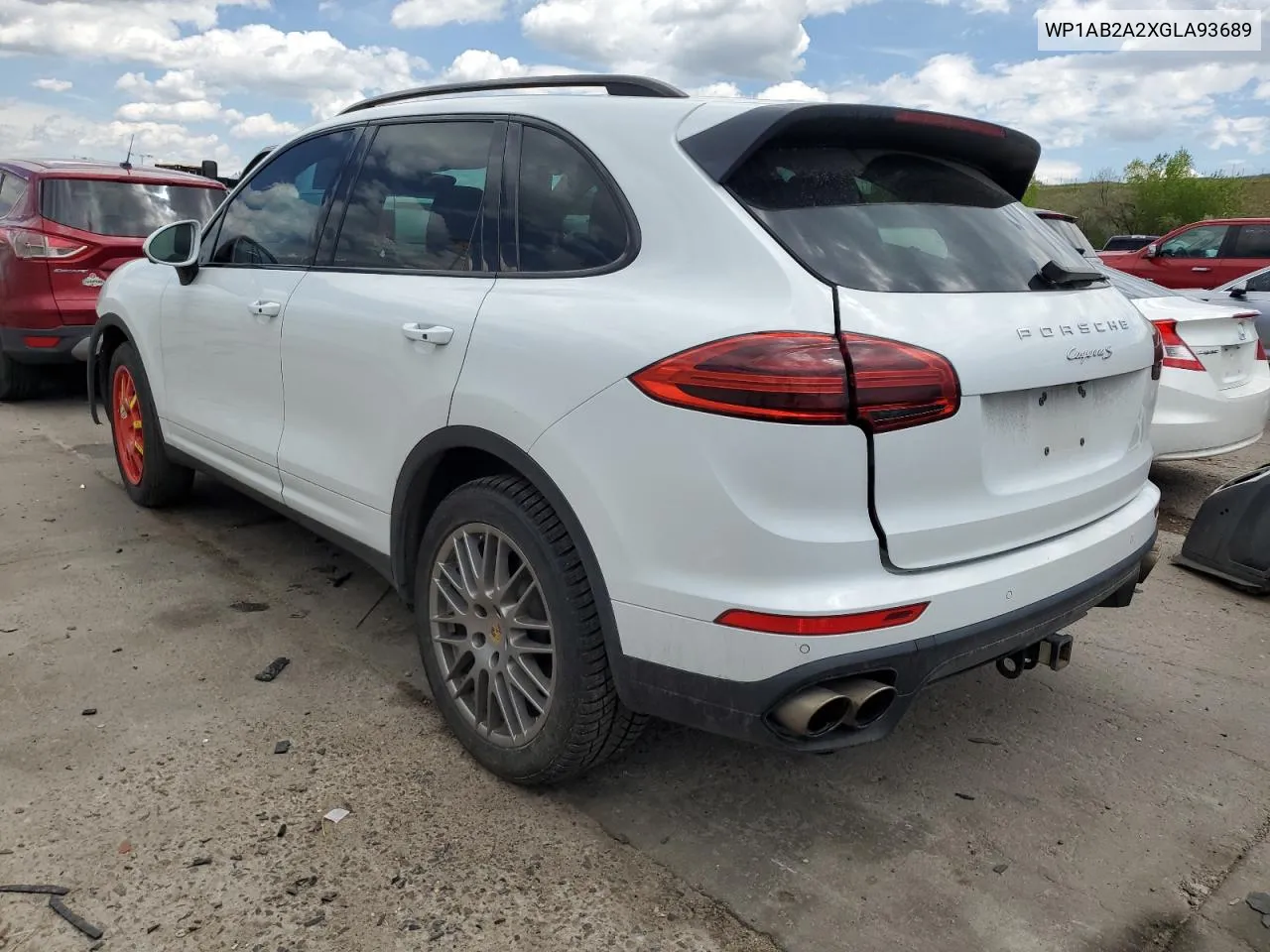 WP1AB2A2XGLA93689 2016 Porsche Cayenne S