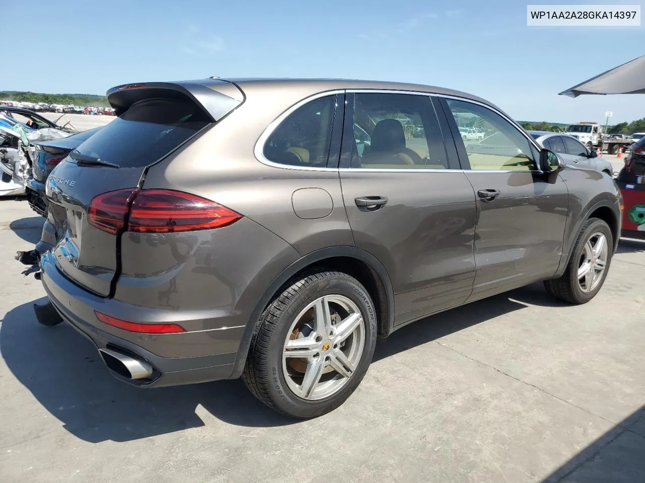 2016 Porsche Cayenne VIN: WP1AA2A28GKA14397 Lot: 54607384