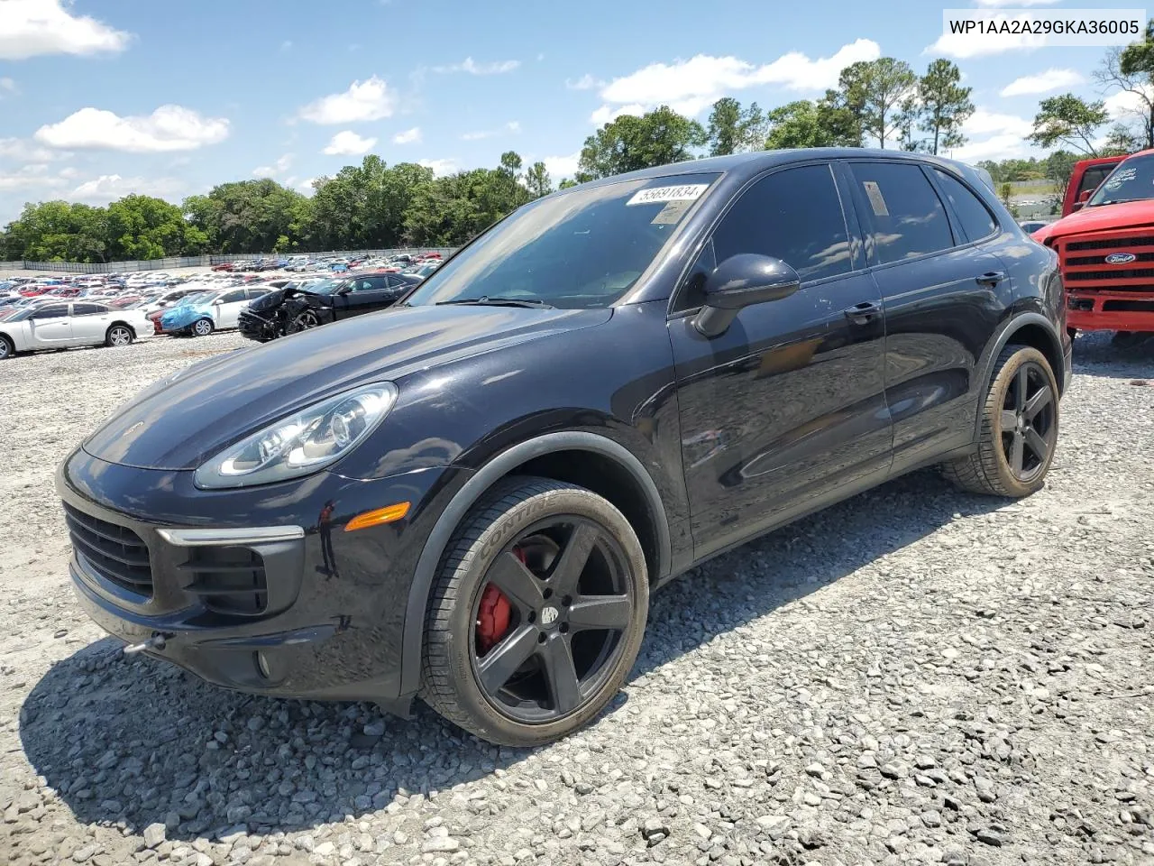 WP1AA2A29GKA36005 2016 Porsche Cayenne