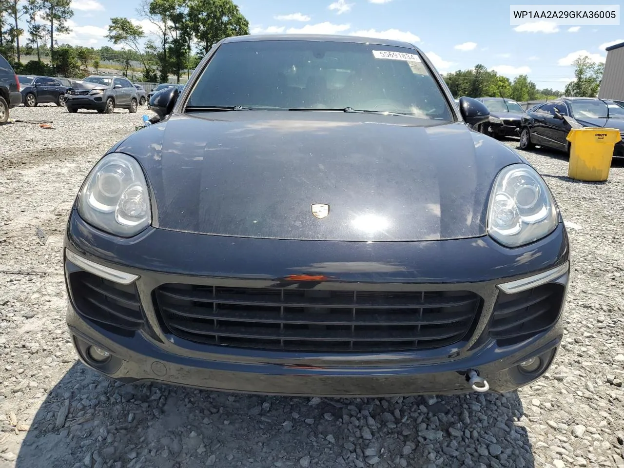 2016 Porsche Cayenne VIN: WP1AA2A29GKA36005 Lot: 55691834