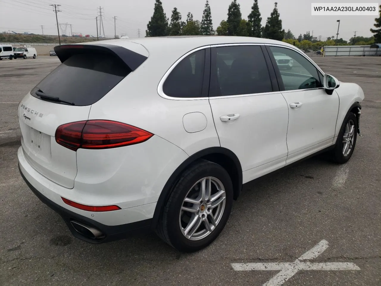 2016 Porsche Cayenne VIN: WP1AA2A23GLA00403 Lot: 56041574