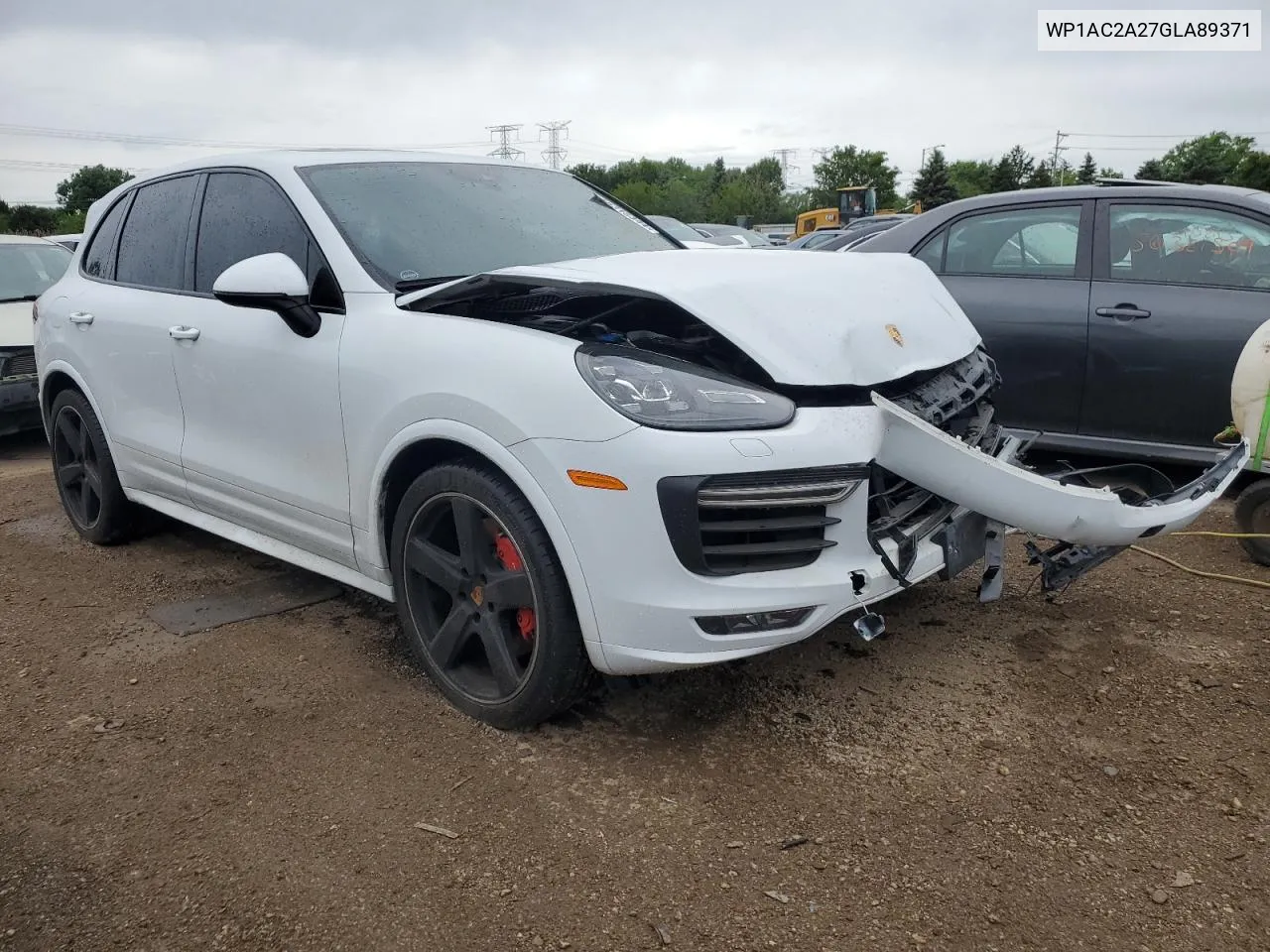 2016 Porsche Cayenne Turbo VIN: WP1AC2A27GLA89371 Lot: 56315344