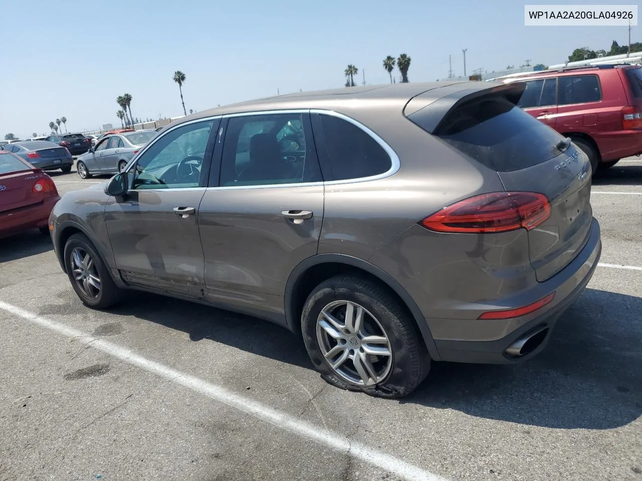 WP1AA2A20GLA04926 2016 Porsche Cayenne