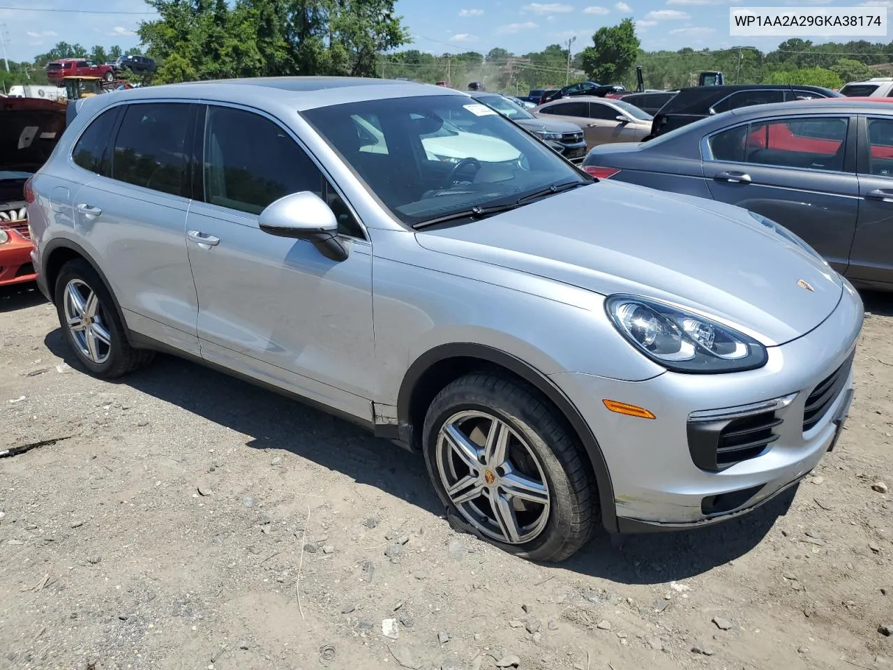 2016 Porsche Cayenne VIN: WP1AA2A29GKA38174 Lot: 57030254