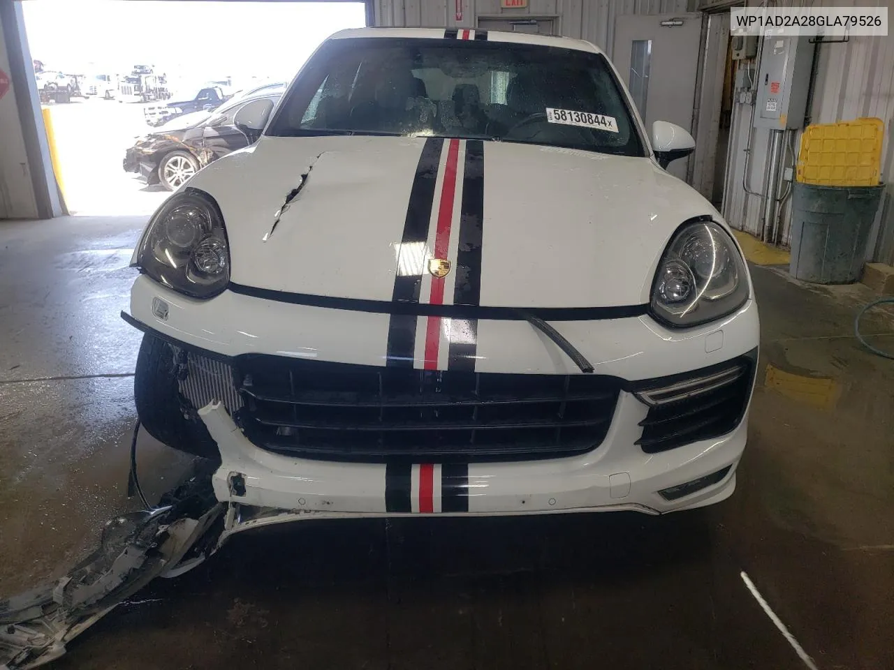 2016 Porsche Cayenne Gts VIN: WP1AD2A28GLA79526 Lot: 58130844