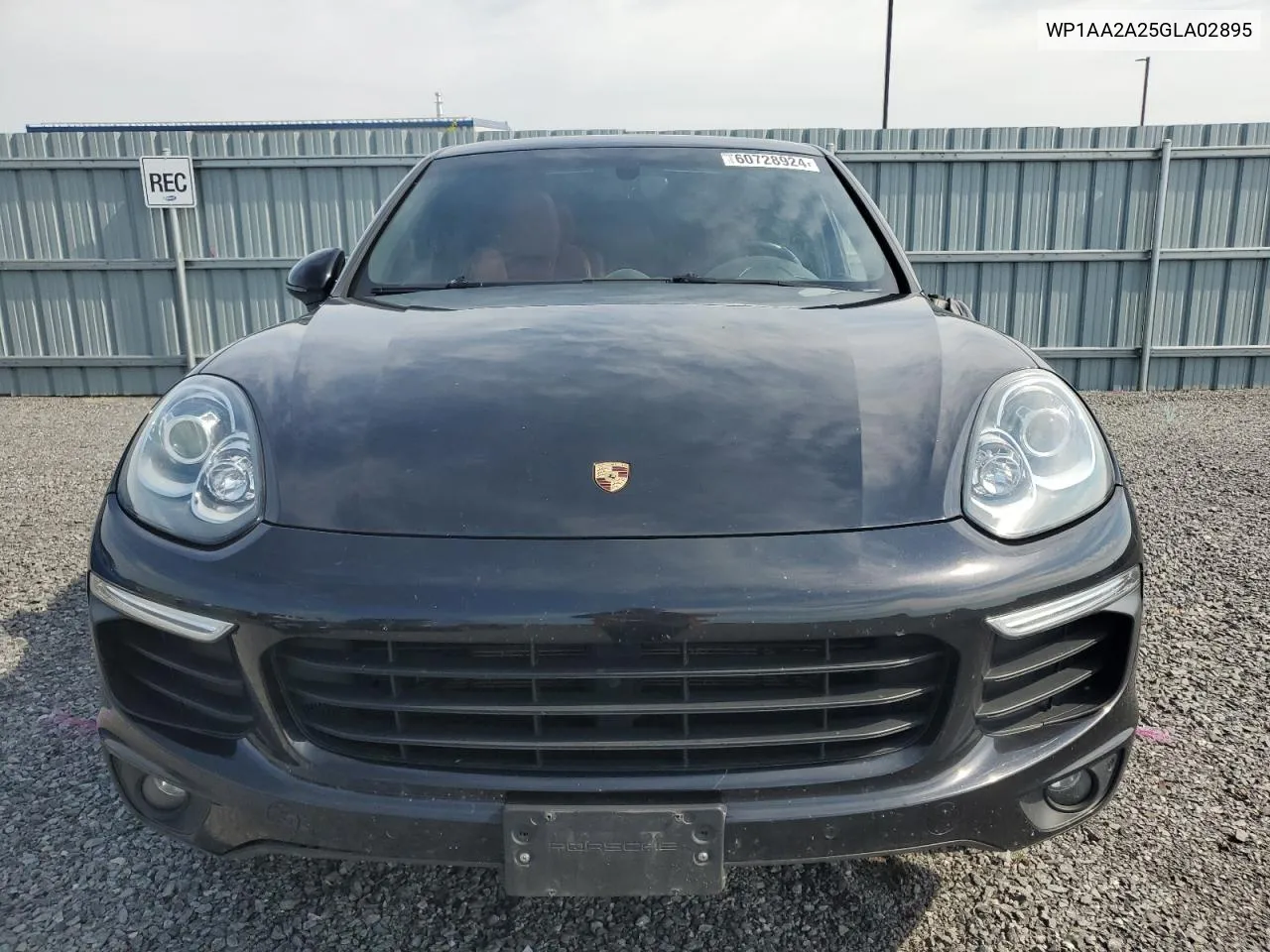 2016 Porsche Cayenne VIN: WP1AA2A25GLA02895 Lot: 60728924