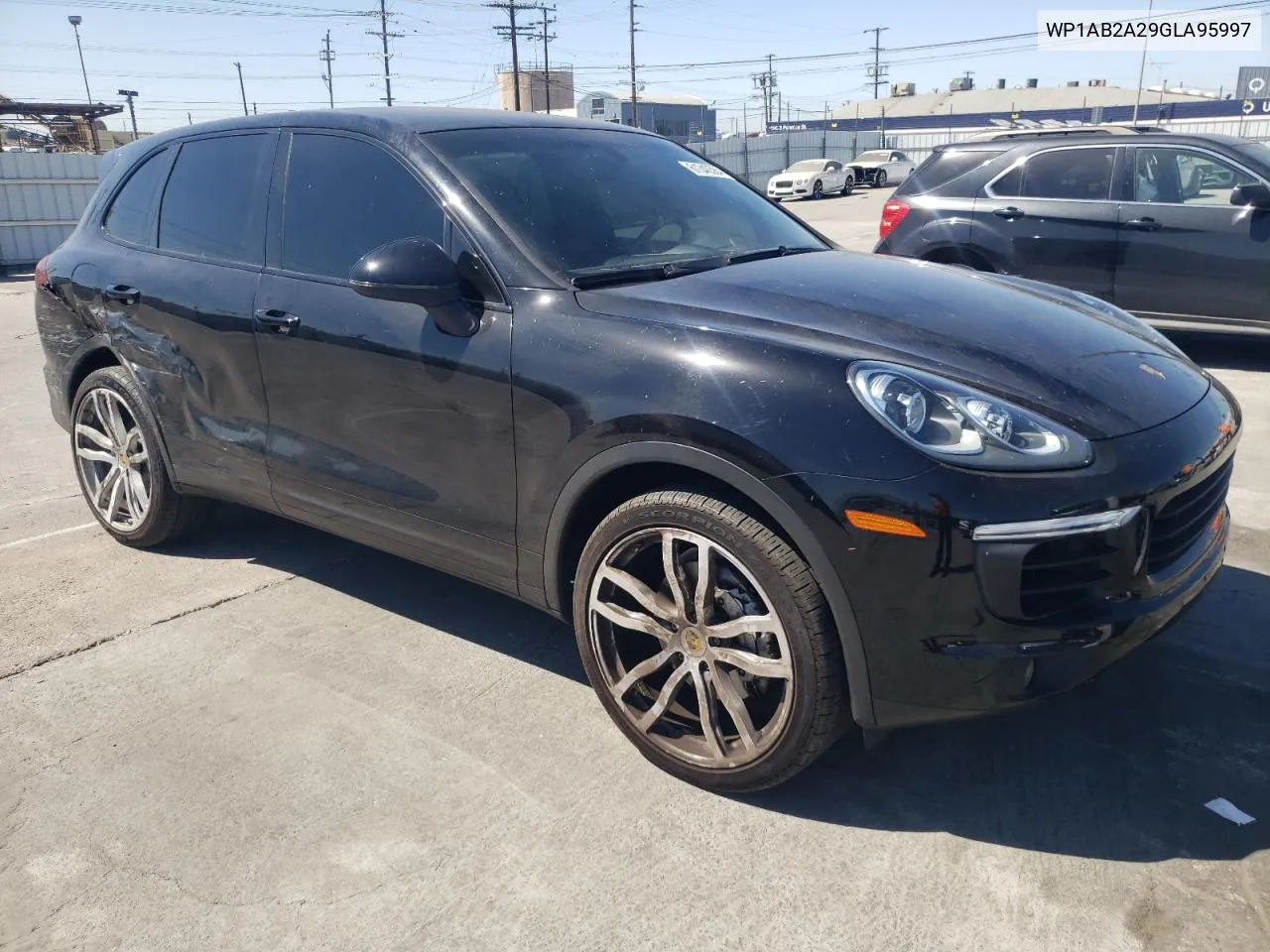 2016 Porsche Cayenne S VIN: WP1AB2A29GLA95997 Lot: 61340584