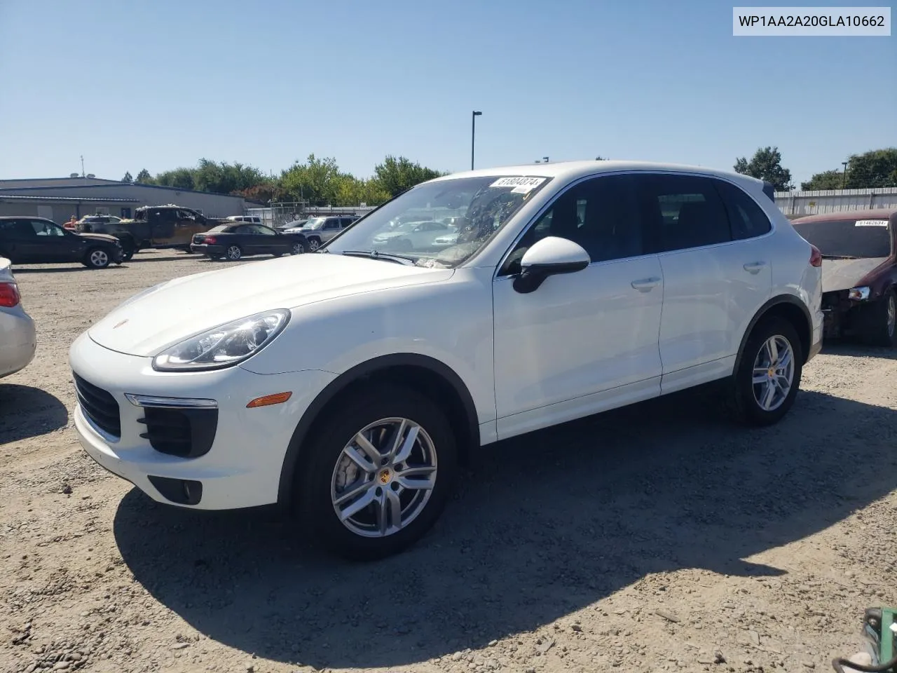 WP1AA2A20GLA10662 2016 Porsche Cayenne