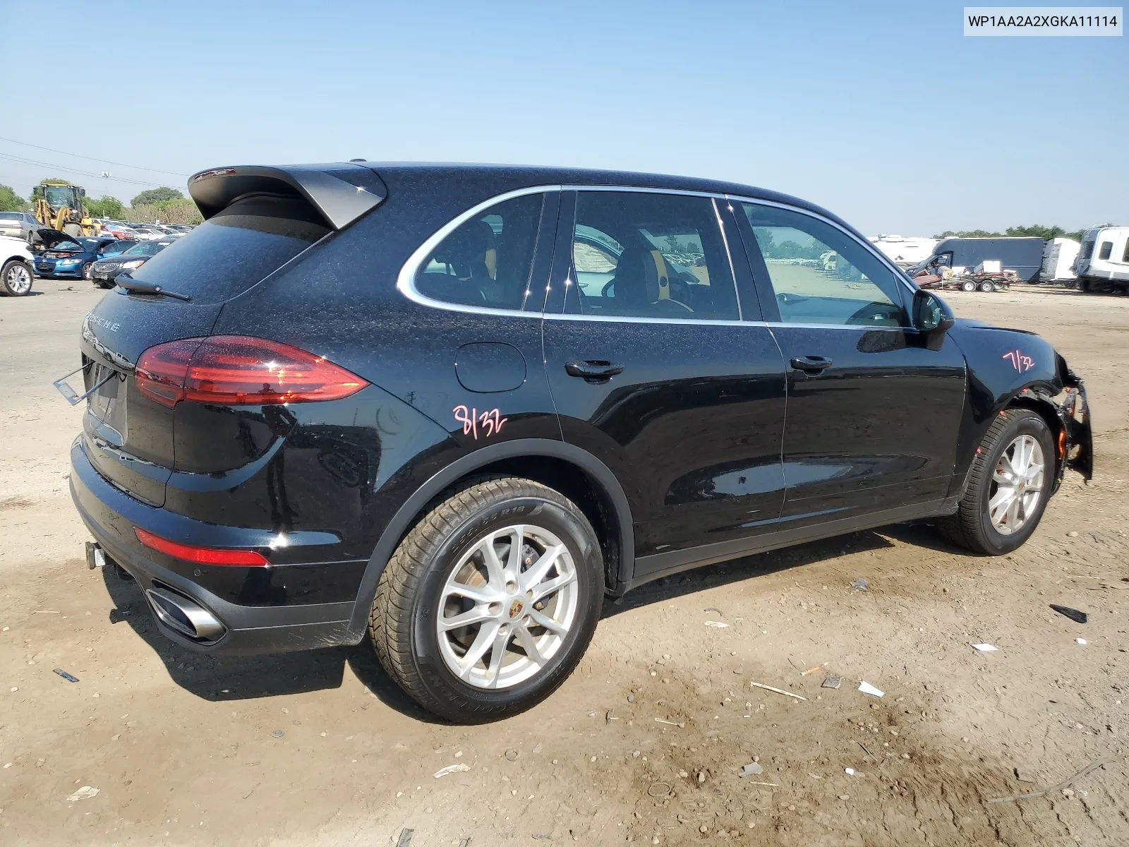 2016 Porsche Cayenne VIN: WP1AA2A2XGKA11114 Lot: 62115884