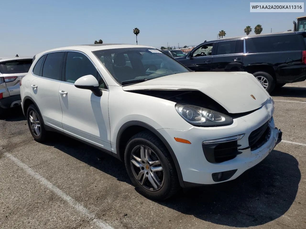 2016 Porsche Cayenne VIN: WP1AA2A20GKA11316 Lot: 62145774