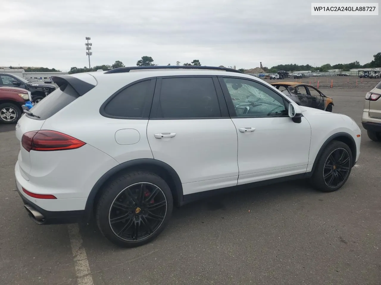 2016 Porsche Cayenne Turbo VIN: WP1AC2A24GLA88727 Lot: 62905514