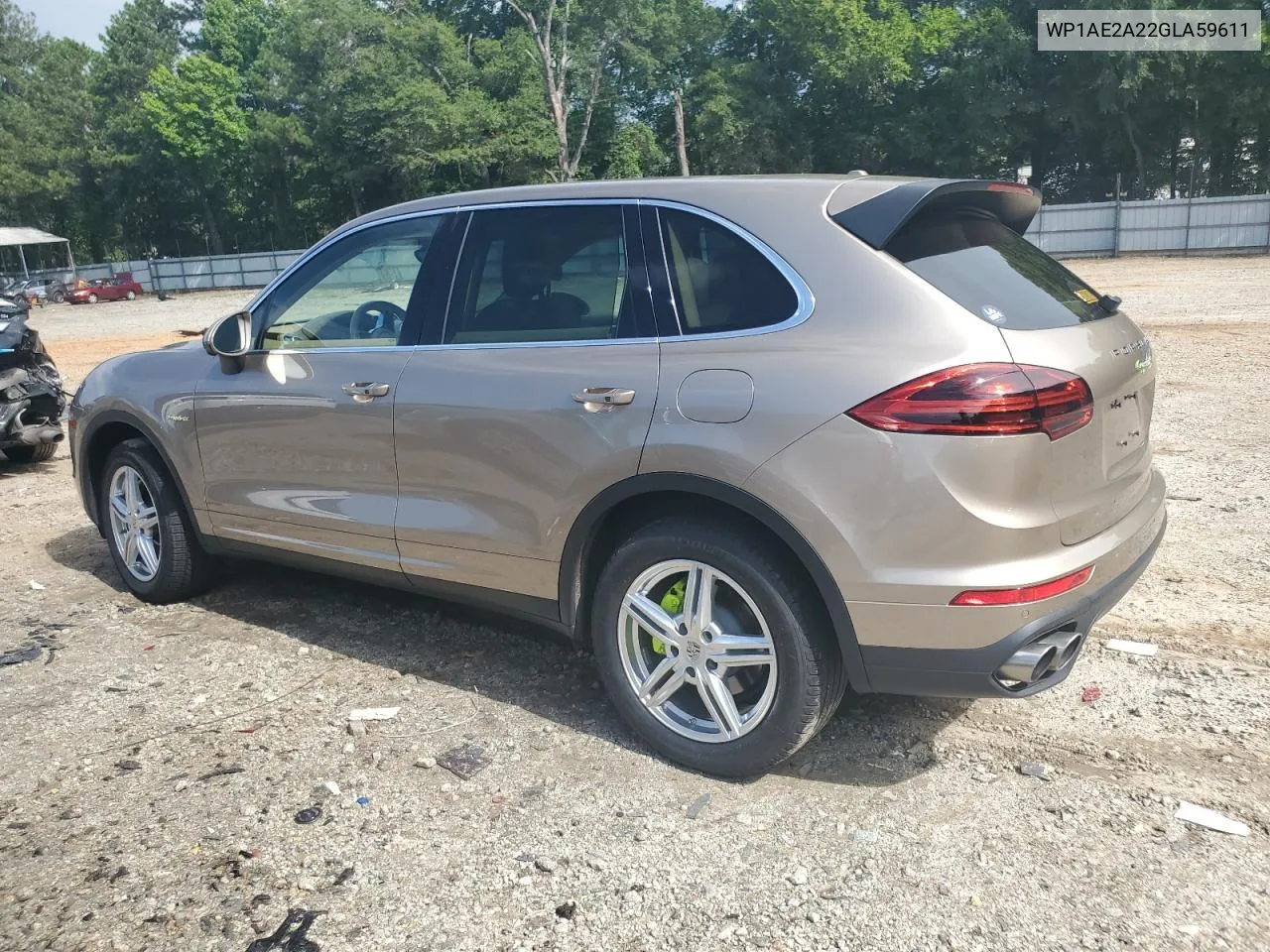 2016 Porsche Cayenne Se Hybrid VIN: WP1AE2A22GLA59611 Lot: 63727544