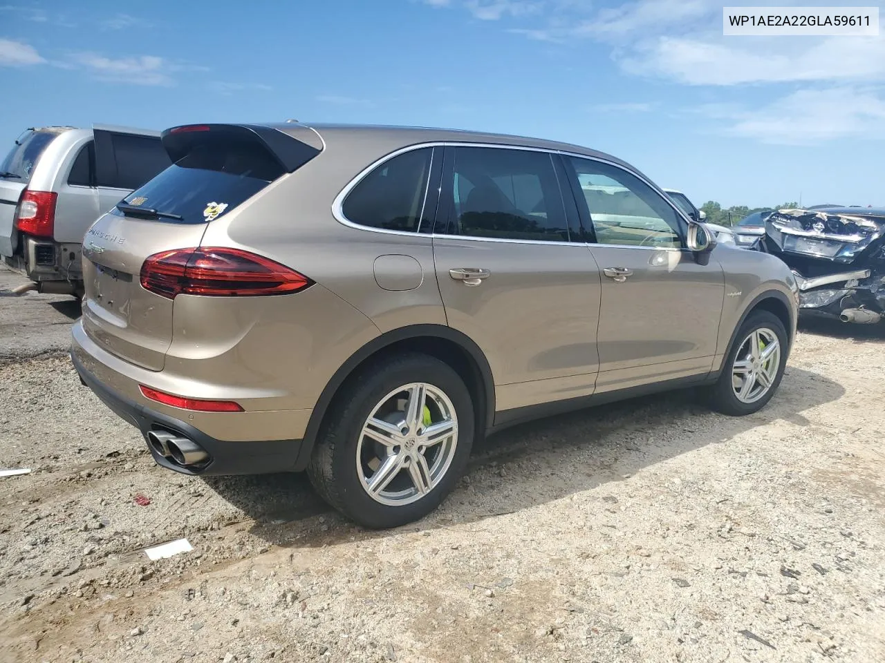 2016 Porsche Cayenne Se Hybrid VIN: WP1AE2A22GLA59611 Lot: 63727544