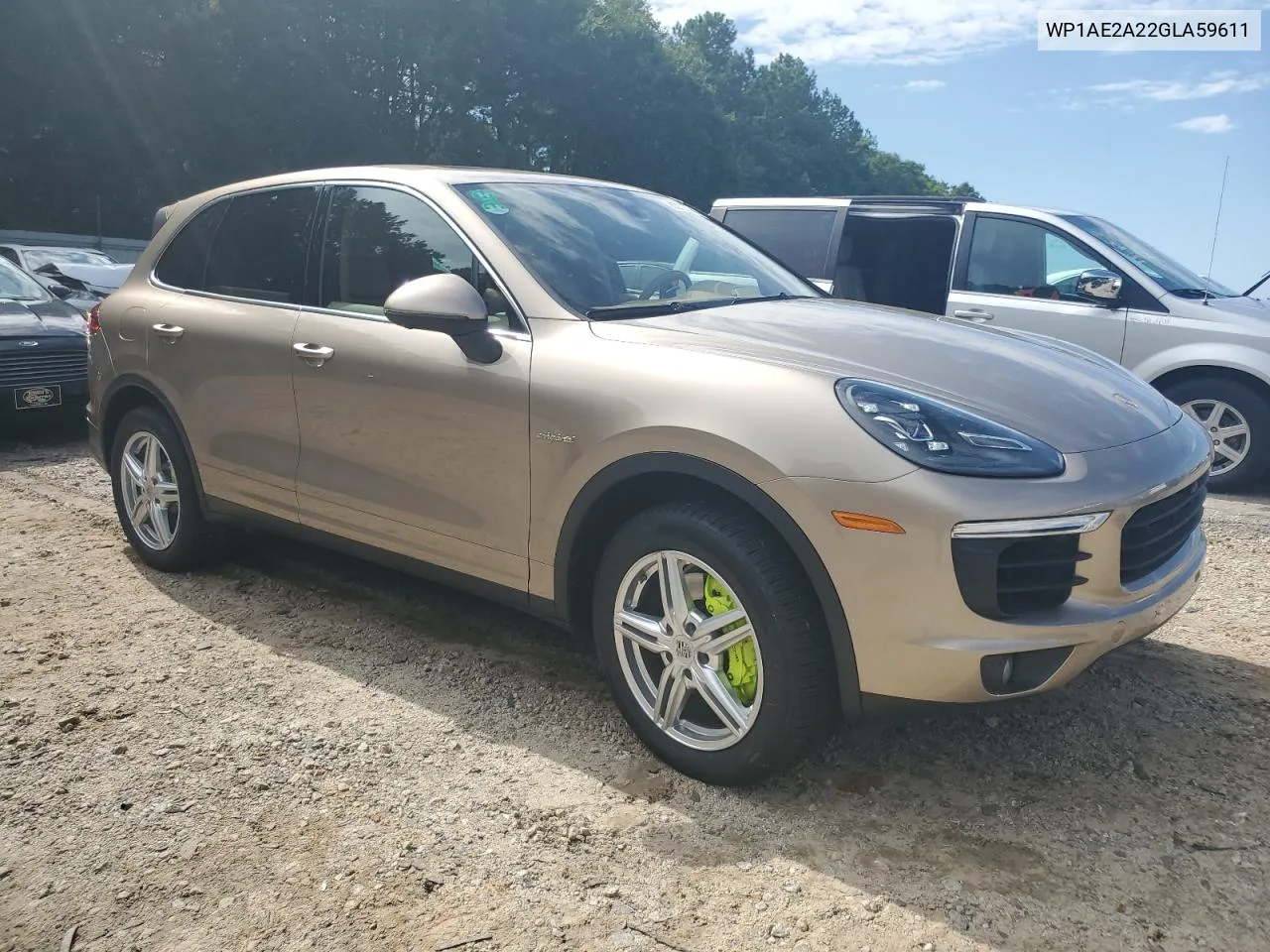 2016 Porsche Cayenne Se Hybrid VIN: WP1AE2A22GLA59611 Lot: 63727544