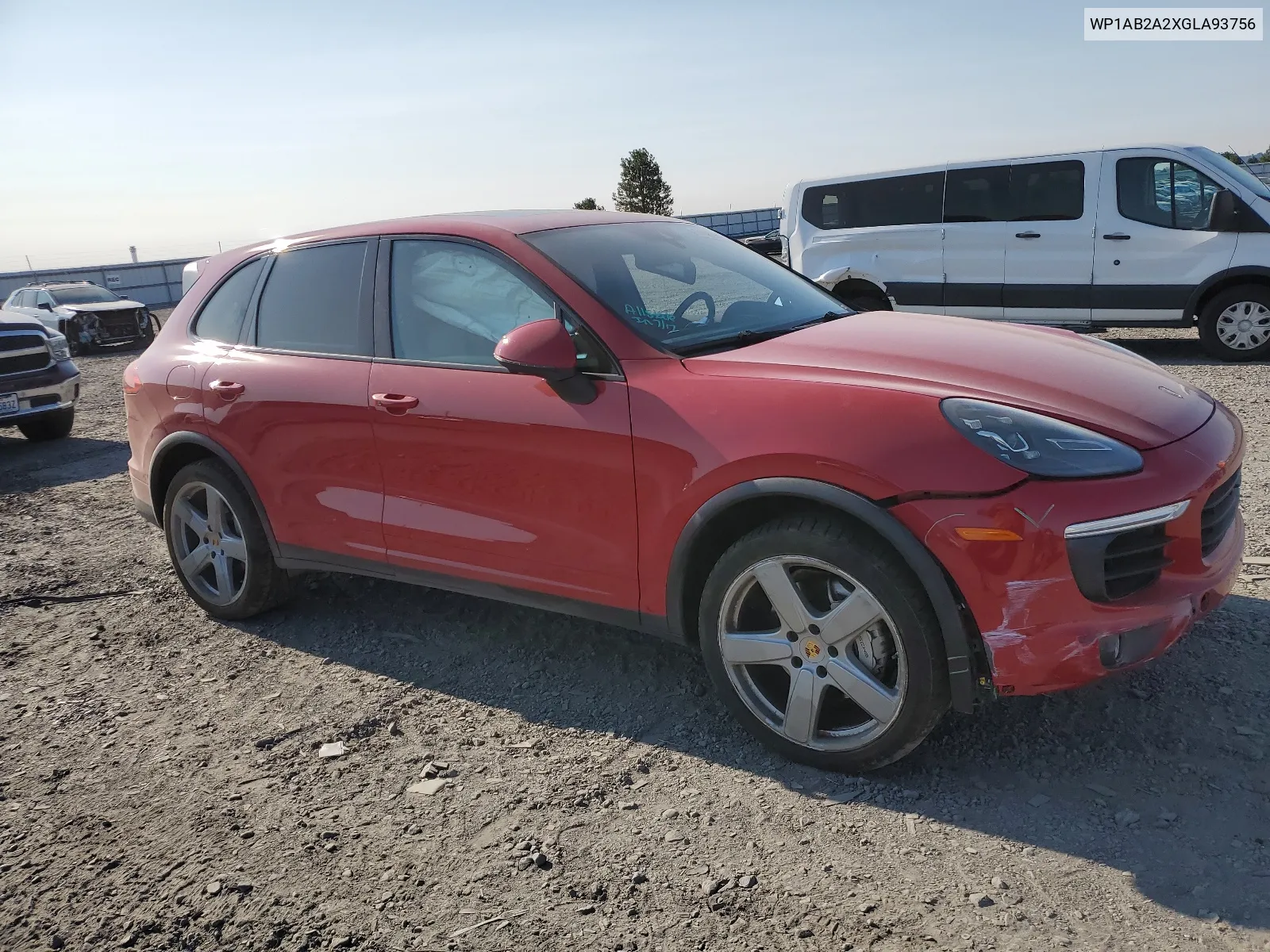 2016 Porsche Cayenne S VIN: WP1AB2A2XGLA93756 Lot: 64684224